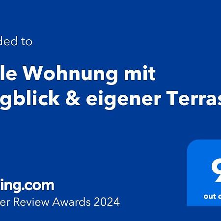 Helle Wohnung Mit Bergblick & Eigener Terrasse Bad Tölz Kültér fotó