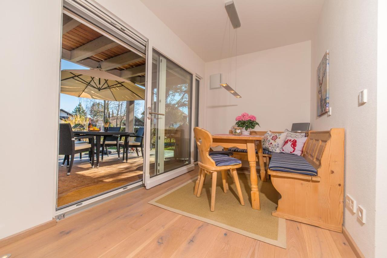 Helle Wohnung Mit Bergblick & Eigener Terrasse Bad Tölz Kültér fotó